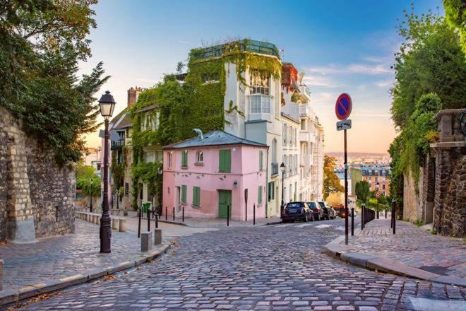 Charming Parisian Apartment With Air Conditioning - Climatisation & 2 Bedrooms - Batignolles Paris Bagian luar foto